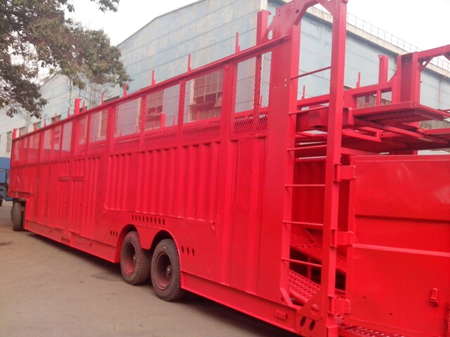 Car carrier trailer for Vietnam