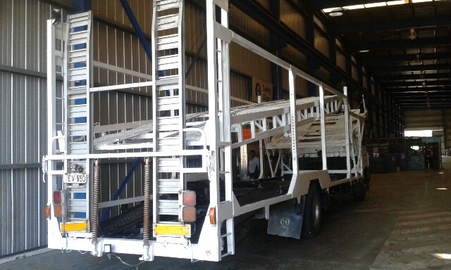 Rigid car carrier for Fiji