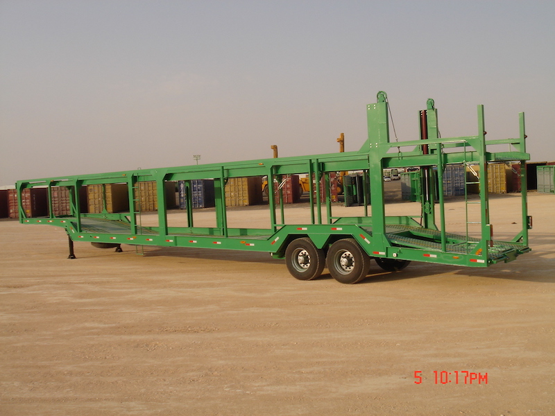 Car carrier trailer for Gulf region