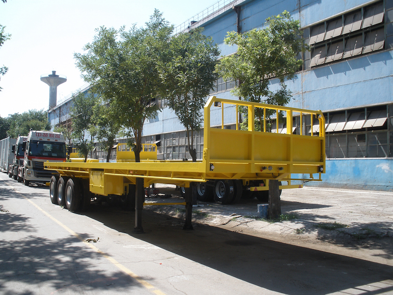 Flatbed trailer for Papua New Guinea