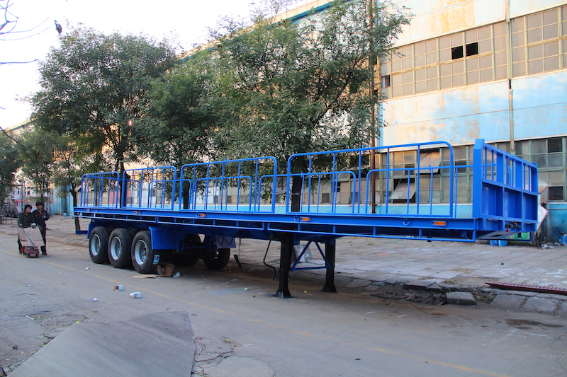 Flatbed trailer for Papua New Guinea