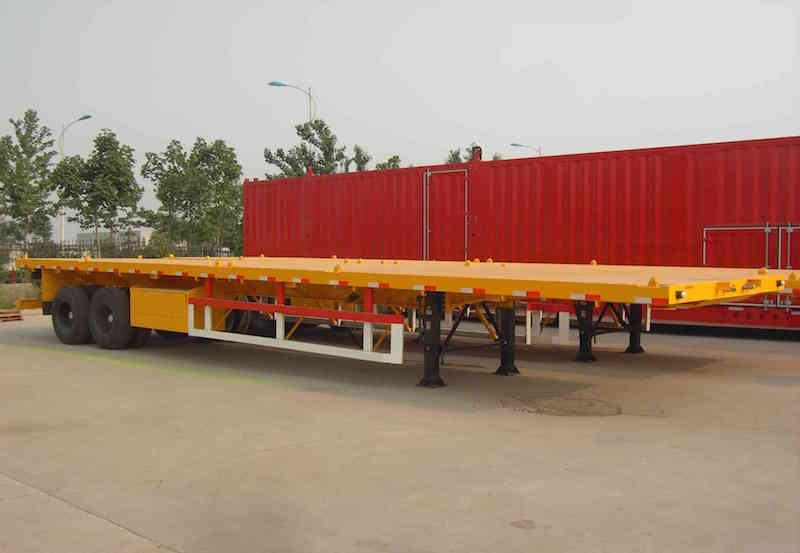 Flatbed trailer for Nigeria