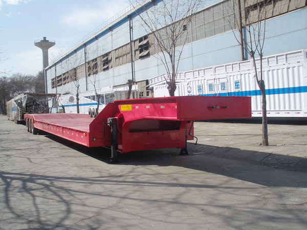 Lowboy trailer for Kenya