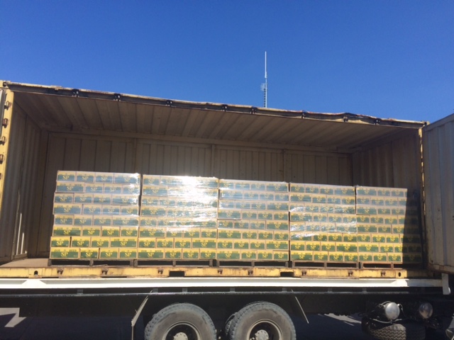 Sliding door container for Papua new Guinea