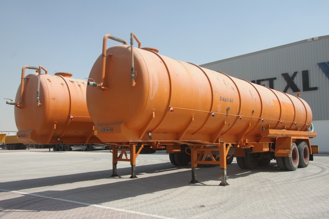 Vacuum tanker for Uganda