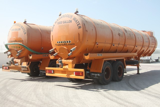 Vacuum tanker for Uganda